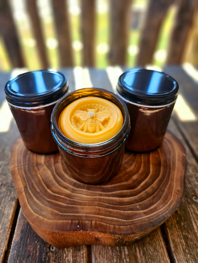 8oz Beeswax Candle