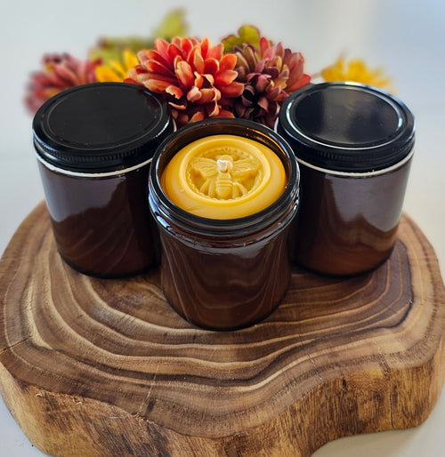 8oz Beeswax Candle