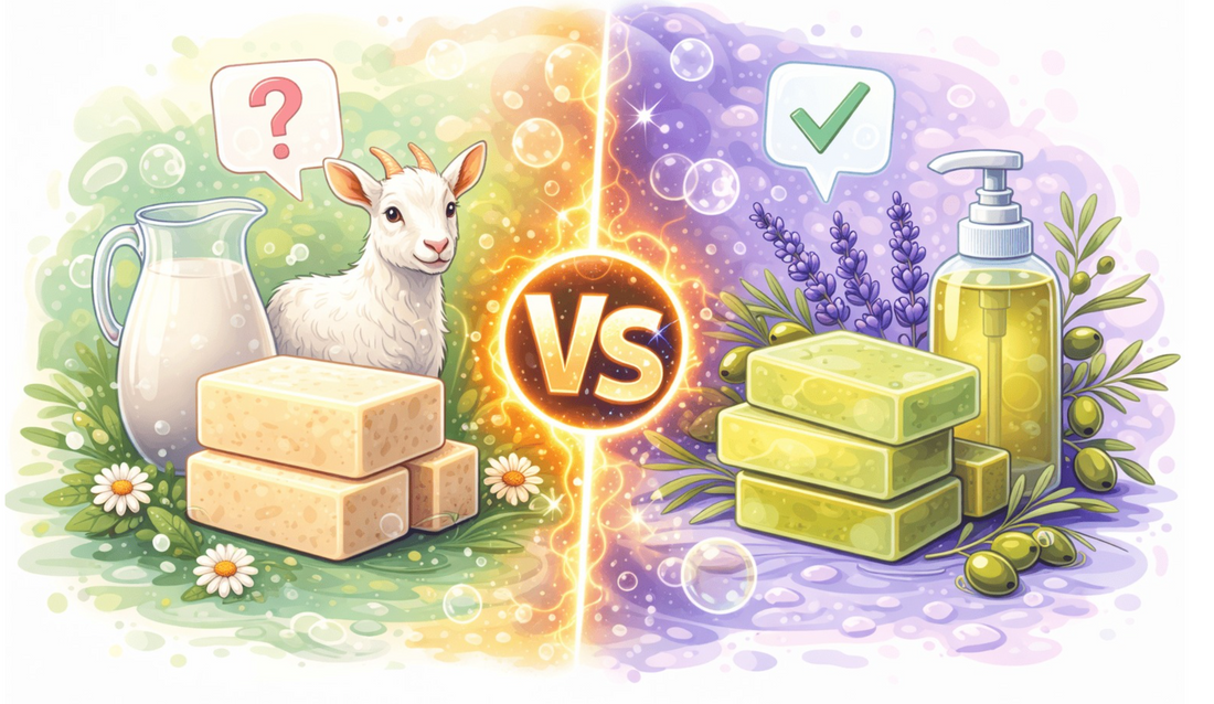 Goat Milk Soap vs Castile Soap: Which One is Better?