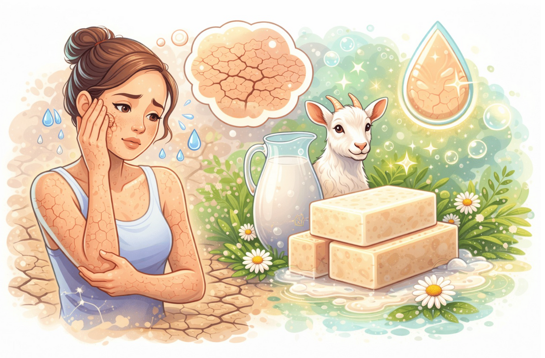 Goat Milk Soap for Dry Skin