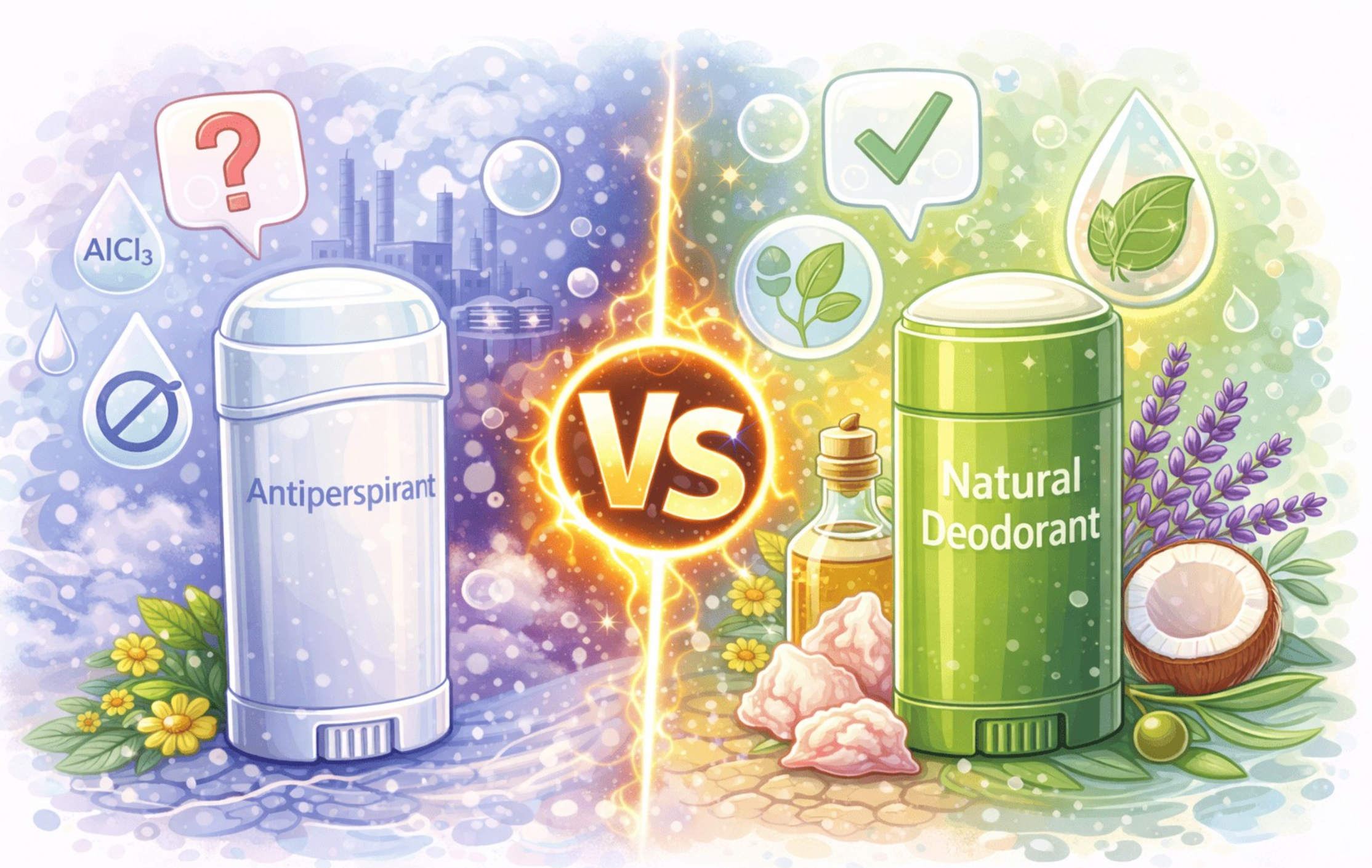 Antiperspirant vs Natural Deodorant: Better for You Guide – Encompass ...