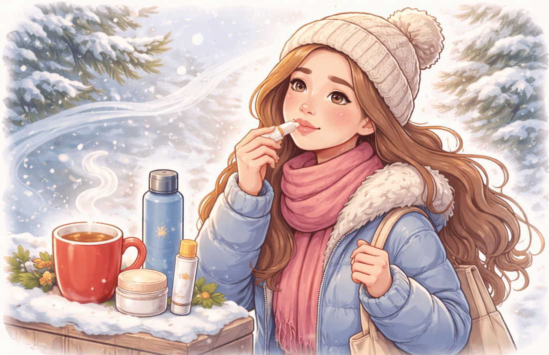 Lip Balm Routine for Winter and Windy Days