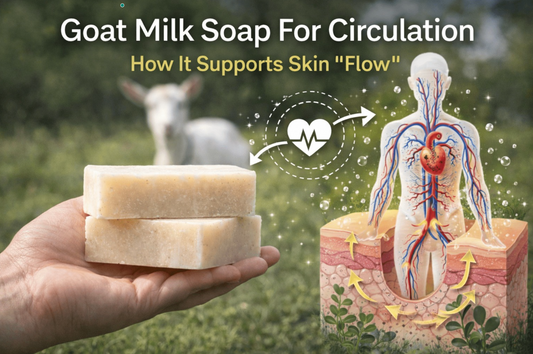 Goat Milk Soap For Circulation: How It Supports Skin Flow