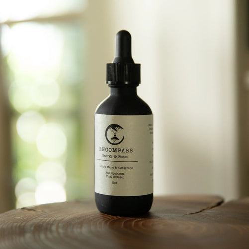 Lions Mane & Cordyceps Extract | Dual-Extraction Energy Blend (2 oz)