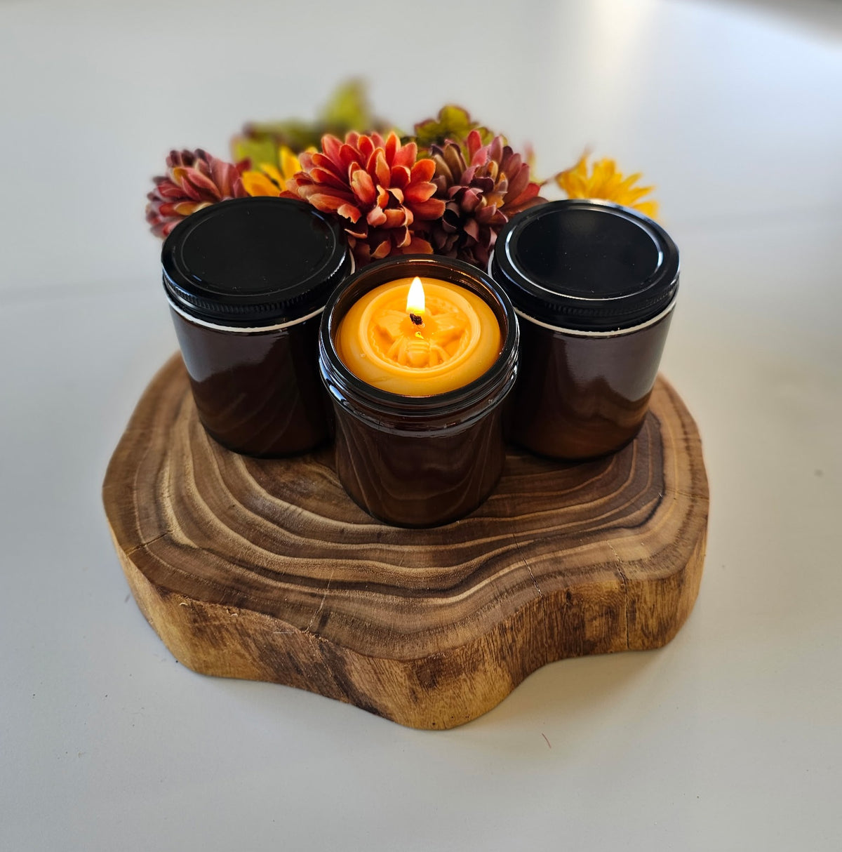 Beeswax, Coconut Oil, Tallow Candle